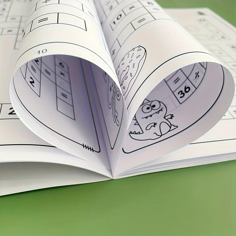 Kinder Mathe Übungsbuch – Addition & Subtraktion | Lernheft für Grundschule